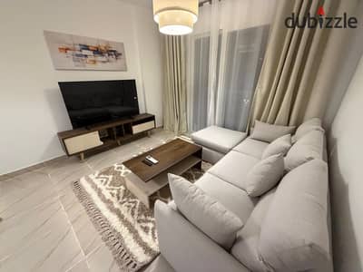 Furnished apartment for rent in Madinaty, first residence, 2 bedrooms