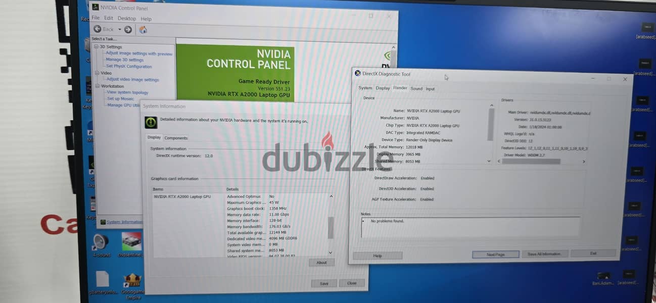 DELL PRECISION 5560 CORE i9 11H NVIDIA RTX A2000 11
