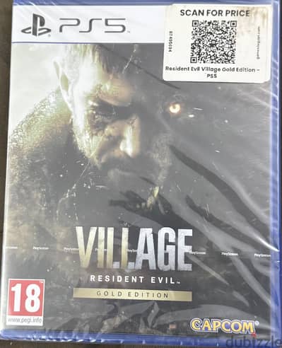 Resident evil village gold edition Arabic and English ps5