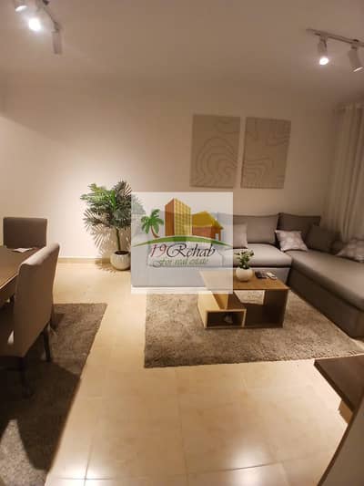 Apartment for rent 74 square meters furnished in Madinaty B12 super lux hotel modern furnishings