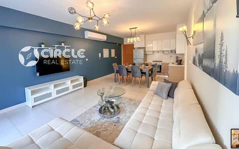 شاليه أرضي بحديقة تشطيب كامل ومفروش بالكامل ٩٥م للإيجار في كمبوند مراسي Marassi (Marina 2) الساحل الشمالي بإطلالة مفتوحة
