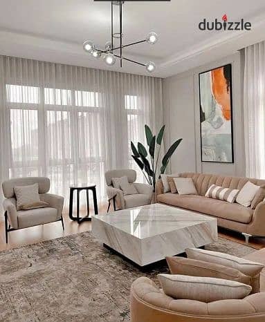 Ready 3BR ultra-super lux apt, 3-way view. Prime spot opp Madinaty, mins to La Vista, Al Burouj, Sodic East & Swan Lake.