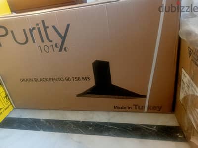 شفاط بوتجاز بيورتي (Purity) مقاس ٩٠سم