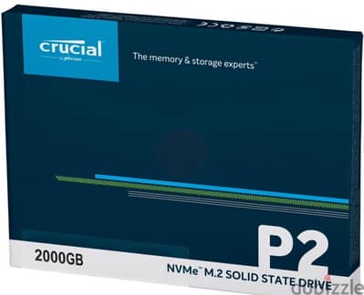 Crucial P2 2TB SSD M. 2