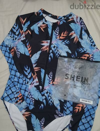 floral burkini top