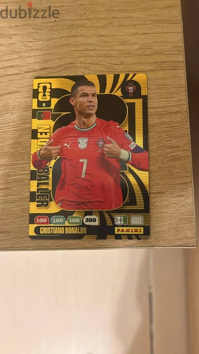 Bingo card cristiano ronaldo