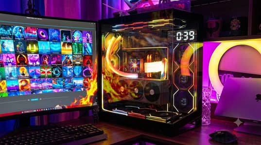 لدواعي السفر جهاز جيمينج Flagship gaming - Mega show case setup