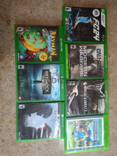 7 العاب Xbox one,series x اصلية