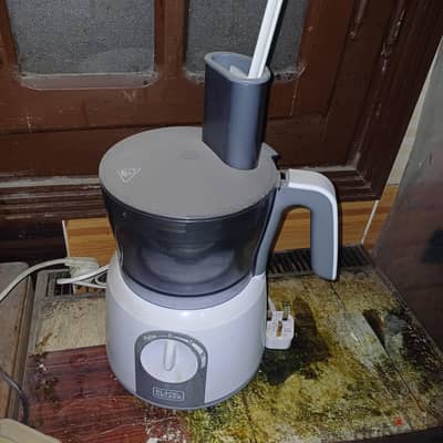 محضر طعام / كبة بلاك اند ديكر حالة جيدة