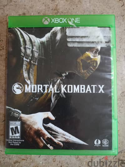 cd لعبة mortal Kombat x Xbox one,series x