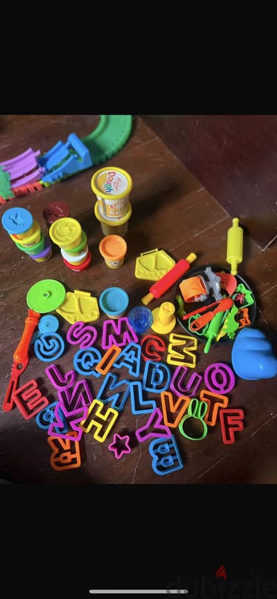 أشكال حروف و صلصال للبيع بسعر تحفه