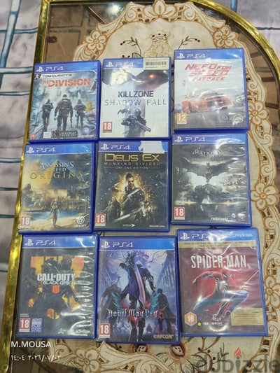 ألعاب ps4 شبه جديد