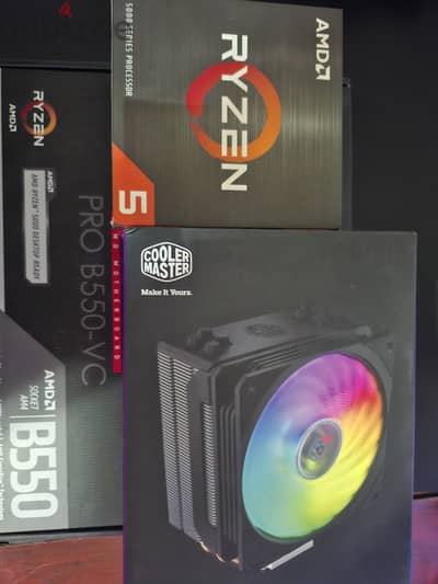 Ryzen 5 5600X/ MSI PRO B550-VC Motherboard, 32GB DDR4 3200Mghz Bundle
