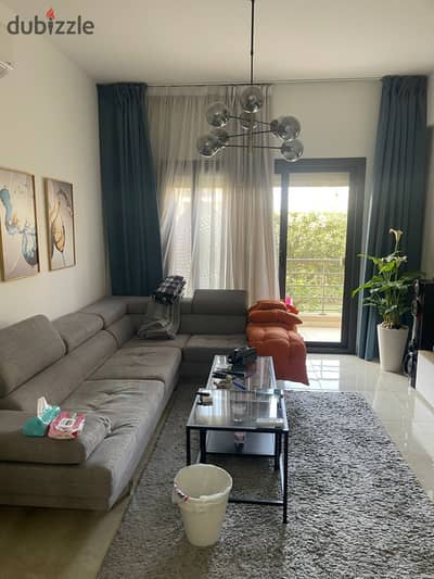 Fully Furnished Apartment for Rent in New Cairo (Fifth Settlement) | Ground Floor with Private Garden at Fifth Square Al Marasem