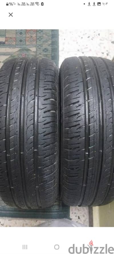 فردتين كاوتش  14  185  60 بحالة ممتازه جدا جدا جدا