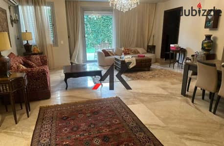 Furnished Apartment with Garden For Rent in Village Gardens Kattameya - New Cairo