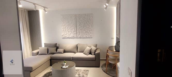 Apartment for rent in my city 82 m² two bedrooms Garden View Wide Garden fully air-conditioned fourth floor second residence distinctive location ready to live distinctive finishing
