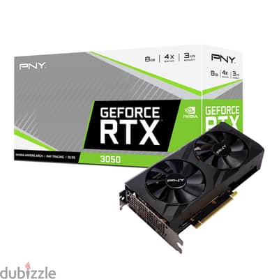للبيع كارت شاشة PNY GeForce RTX 3050 8GB GDDR6