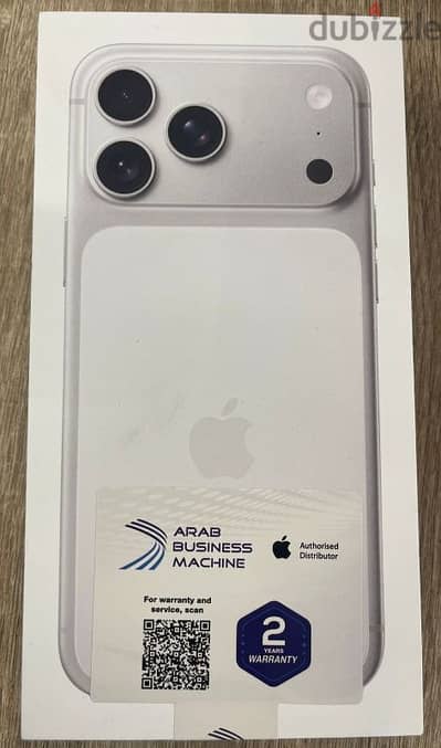 IPhone 17 Pro Max 256 Silver new 2 year warranty