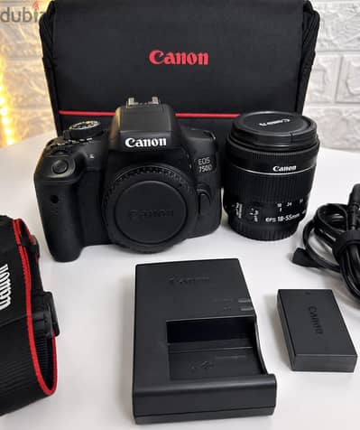 للبيع Canon EOS 750D بحالة ممتازة جدًا جدًا