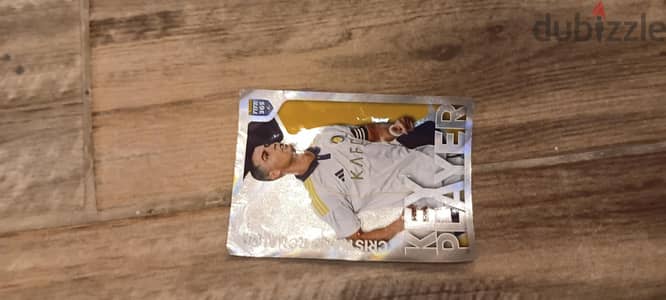 panini fifa 365 card sticker cristiano ronaldo key player