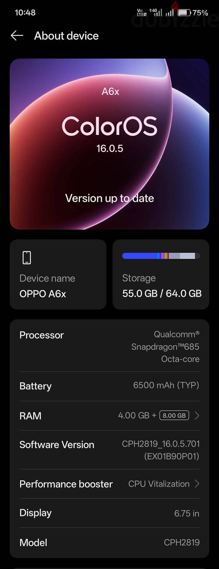 OPPO A6x 4G 7