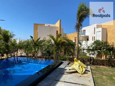 Luxury Fully Furnished Ground Chalet with Private Pool – Horizon, Seashell, Sidi Abdelrahman