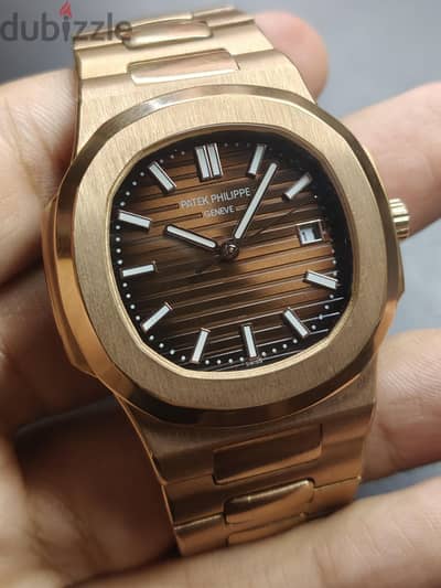 pattek Philip nautilus rose gold master clone باتيك فيليب نوتلاس روز