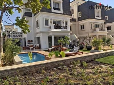 عالمفتاح أى فيلا متشطبة بالتكييفات بفيو جميل فى ماونتن فيو أكتوبر بارك بجانب مول مصر Mountain View October Park