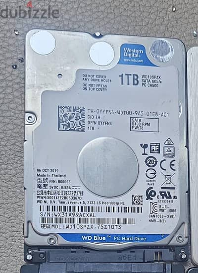 WD Blue HDD 1TB