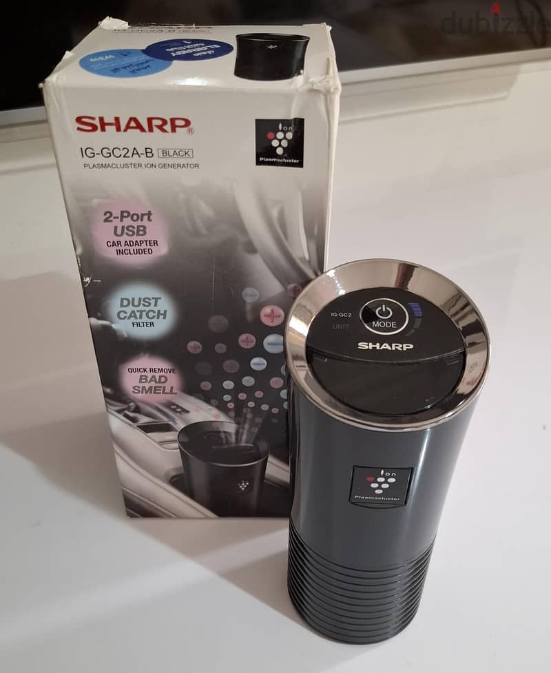 Sharp Air Purifier Car-Ion Plasmacluster-like new 1