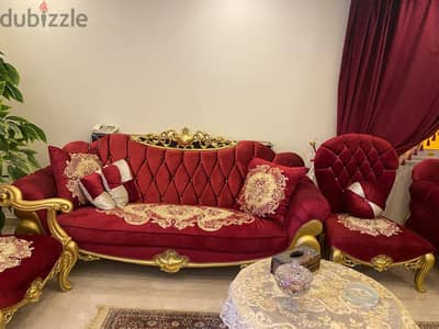 صالون عمولة خشب زان