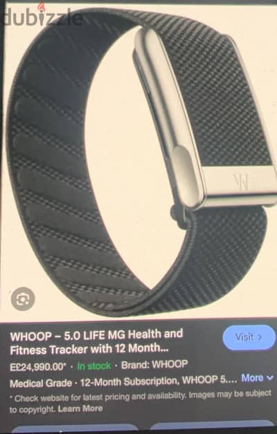 Whoop life mg 5