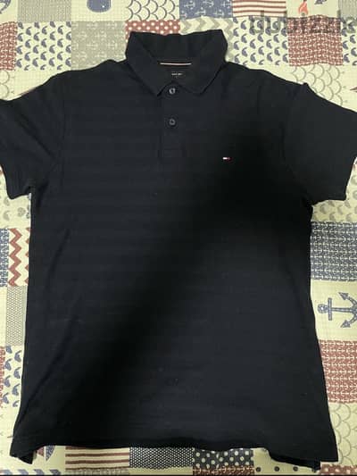 Tommy Hilfiger - tommy jacquard polo shirt