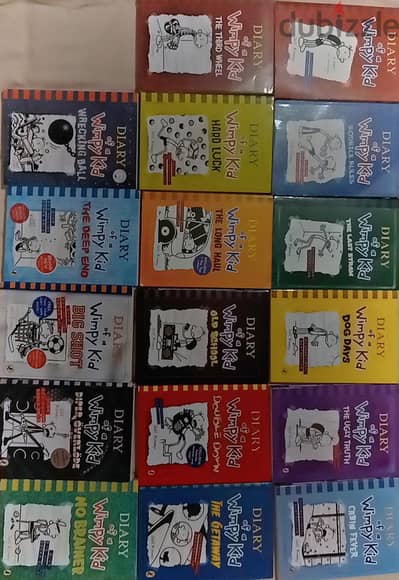 Dairy of the wimpy kid collection (17 original English books)