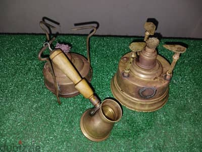 سيبرتايه عدد 2+1 كنكه نحاس قديم للبيع