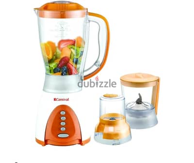 خلاط كرنفال 3×1   خلاط  + مطحنه + كبه