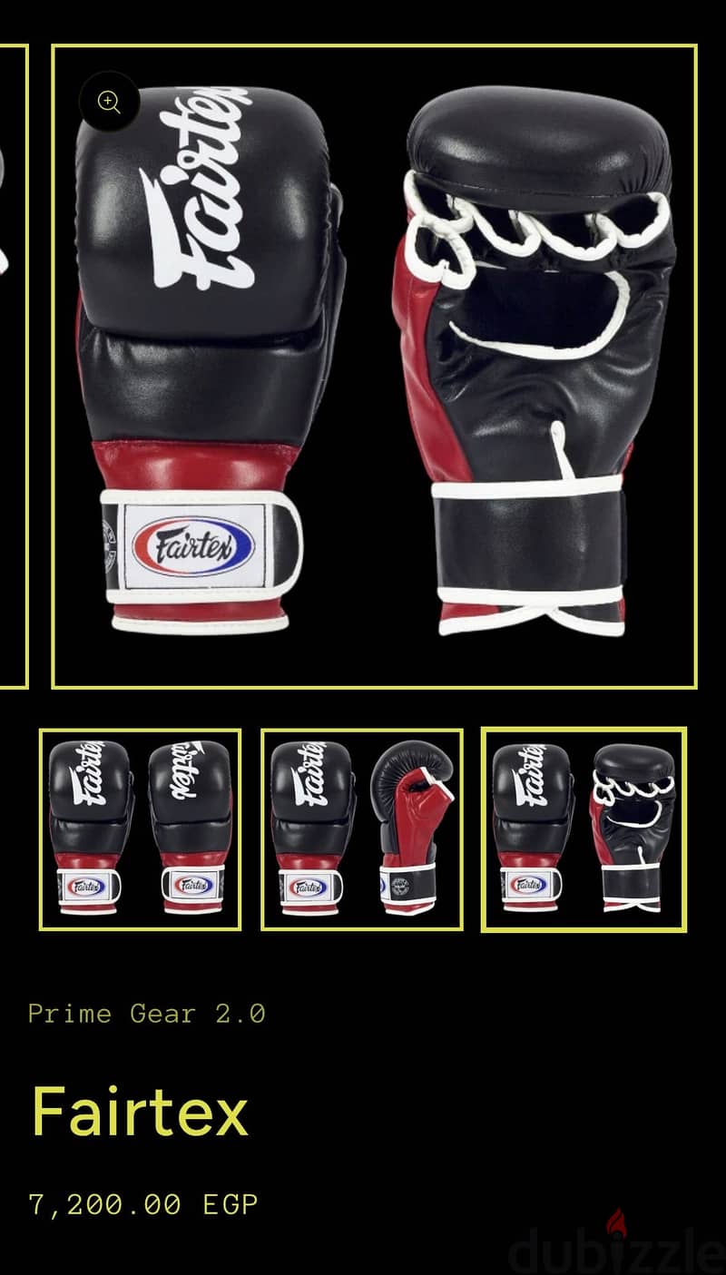 MMA gloves 1