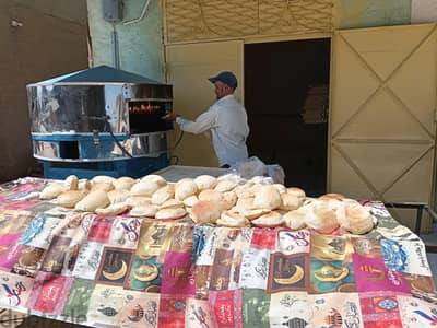 فرن عيش شامي وقرص