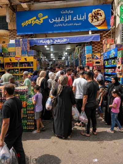 محل مميز على الشارع الرئيسي فى موقع مميز