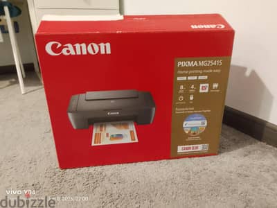 Canon PIXMA mg 2541s printer new not used delivery available