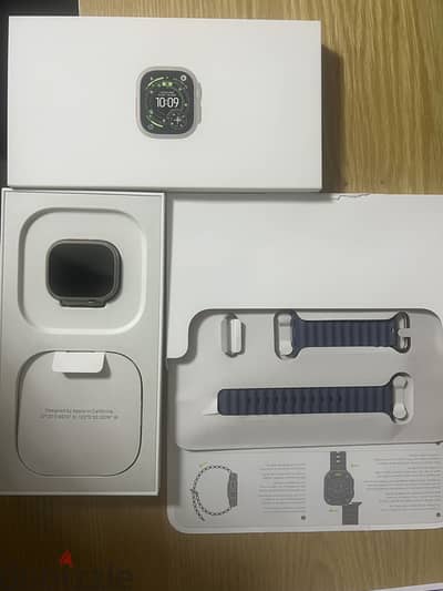 Apple Watch Ultra 3 – 49mm Natural Titanium + Ocean Band