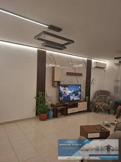 Super Lux apartment for rent, legal in Al-Rehab - Phase Seven New