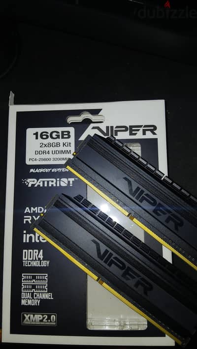 16 GB RAM (2x8 kit)