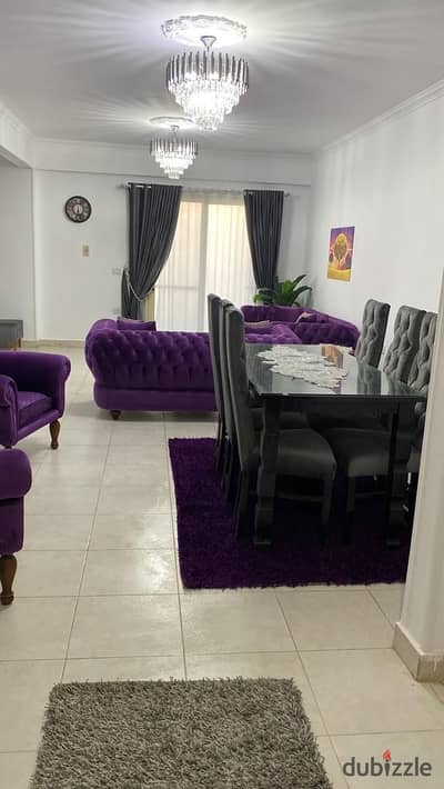 For rent furnished apartment Compound Gardens of Engineers Sheikh Zayed