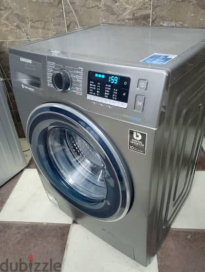 غسالة سامسونج ايكو بابل انفرتر موفرة للكهربا بحالة الزيرو حرفيا