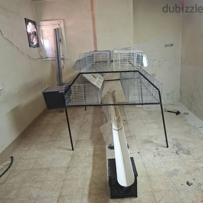 بطارية ارانب هرمي ١٦ عين  مدهونه ومتجددة