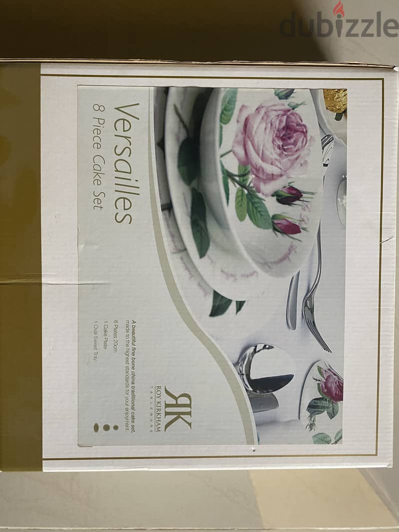 Verailles 8 Piece Cake Set 3