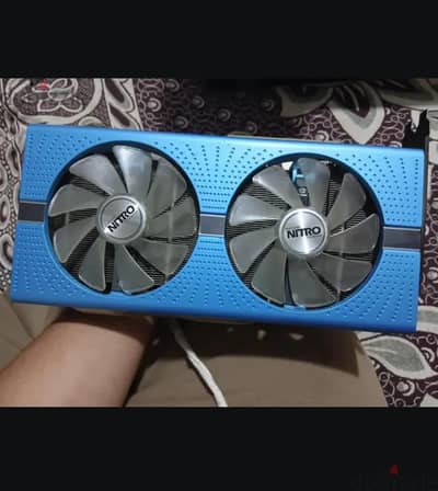 الكرت الجبار rx 590 8gb استعمال شهر