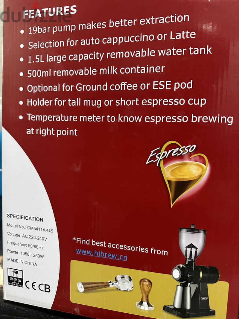 Hibrew coffee machine 1